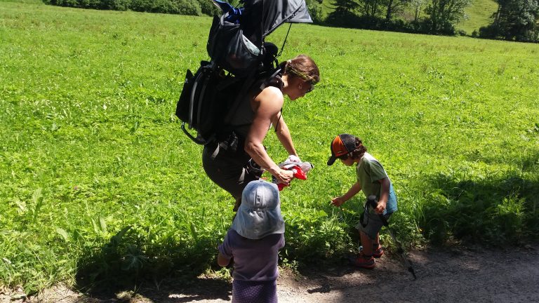 Kräutersuche Jachenau mit Kindern