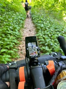 Albpacka Weg zum Schieben